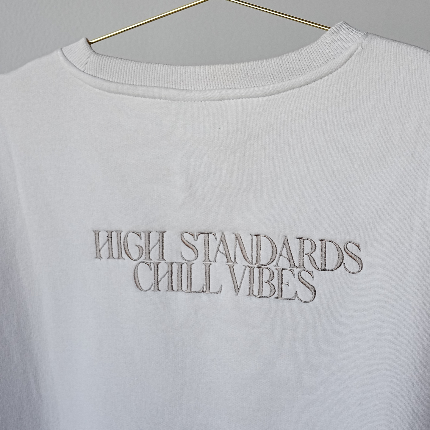 High Standards Chill Vibes Sweater - Stone